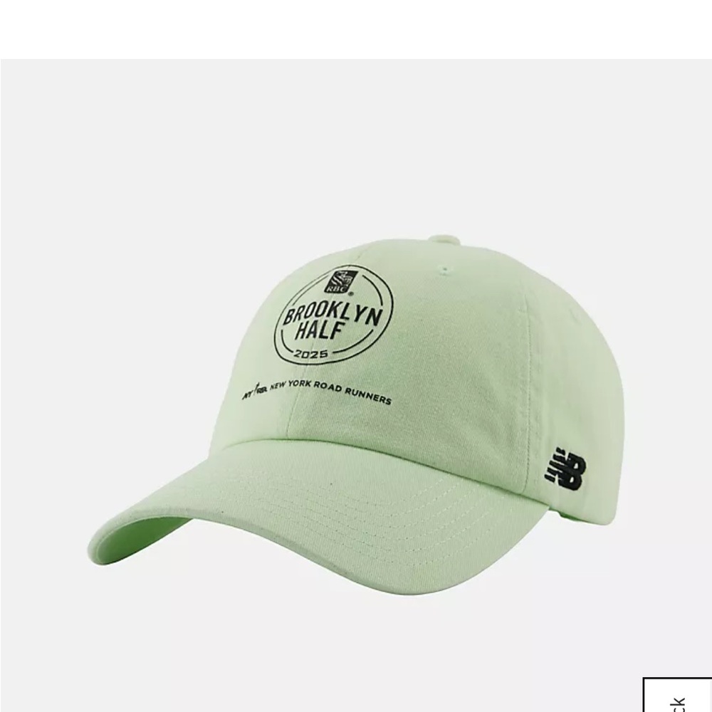 New Balance Mint Green 2025 RVC Brooklyn Half Cap
